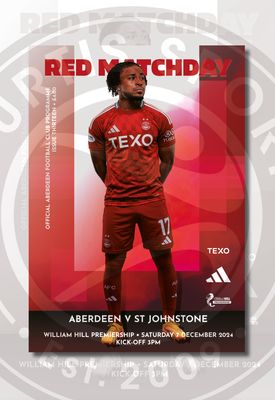 Aberdeen v St Johnstone - 07/12/24