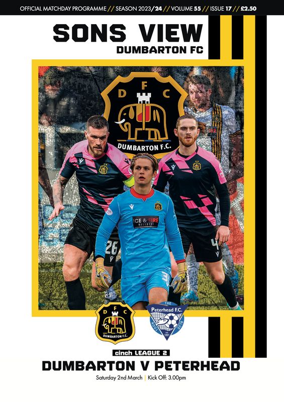 Dumbarton v Peterhead - 02/03/24