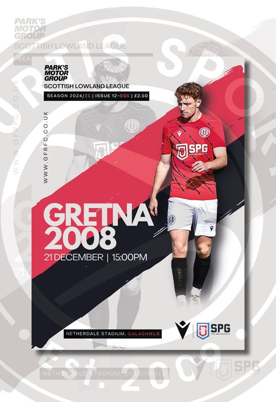 Gala Fairydean Rovers v Gretna - 21/12/24