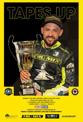 Ipswich Witches v Belle Vue Aces - Premiership Play-Off Semi-Final - 21/09/23