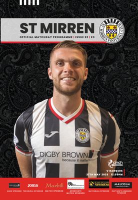 St Mirren v Rangers - 27/05/23 St Mirren v Rangers - 27/05/23