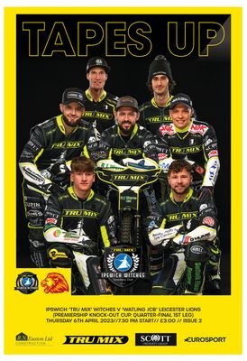 Ipswich Witches v Leicester Lions INSERT - 06/04/23