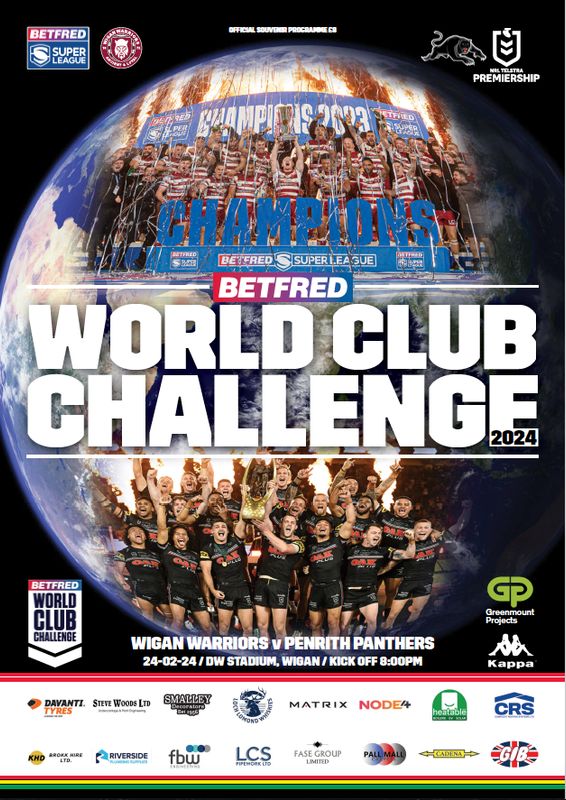 Wigan Warriors v Penrith Panthers - 24/02/24