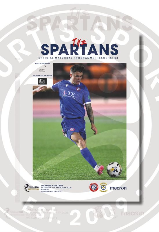 The Spartans v East Fife - 08/02/25