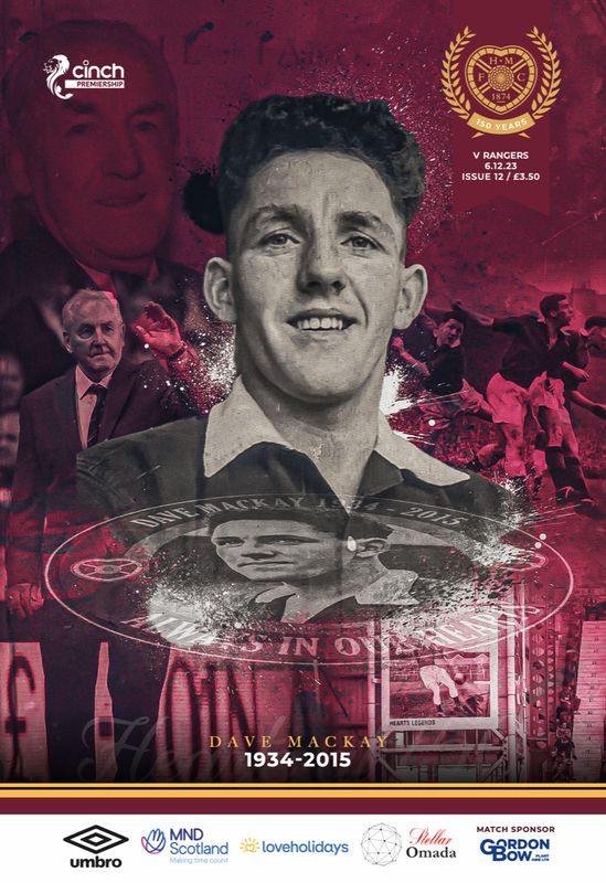 Heart of Midlothian v Rangers - 06/12/23