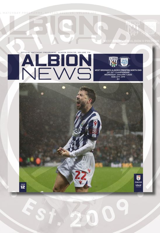 West Bromwich Albion v Preston North End - 01/01/25