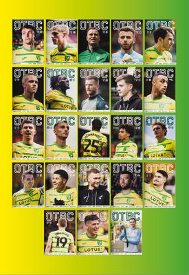 Norwich City 2023/24 Home Matchday Programme Collection - SPECIAL OFFER