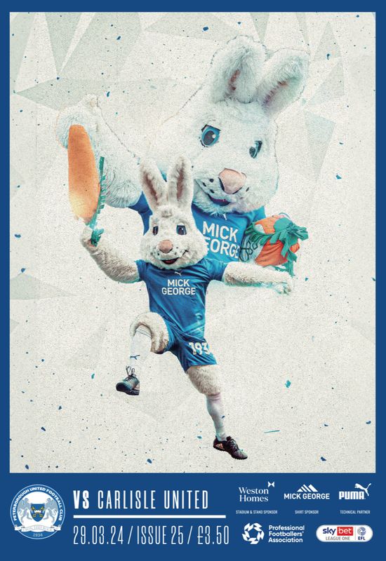 Peterborough United v Carlisle United - 29/03/24