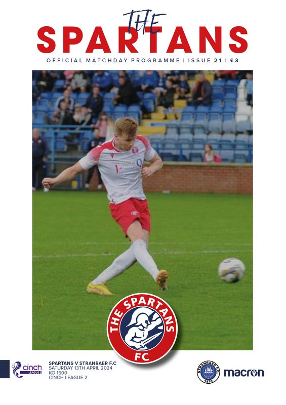 The Spartans v Stranraer - 13/04/24