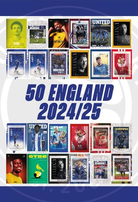 2024/25 English Football Bundle (x50) 2024/25 English Football Bundle (x50)