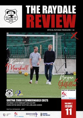Gretna 2008 v Cumbernauld Colts - 24/02/24