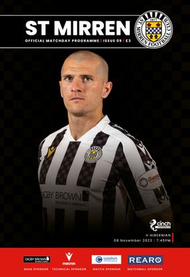 St Mirren v Hibernian - 08/11/23