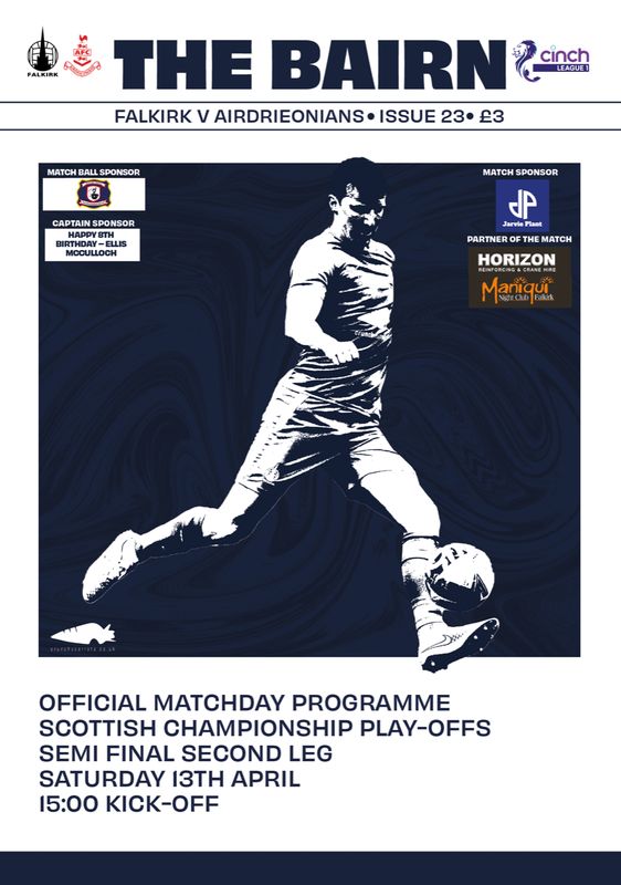 Falkirk v Airdrieonians - 13/05/23