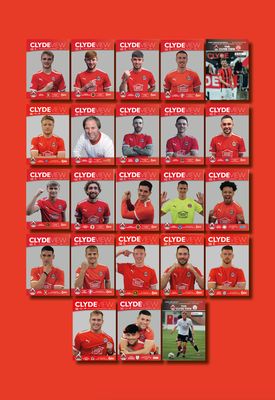 Clyde 2023/24 Home Matchday Programme Collection - SPECIAL OFFER