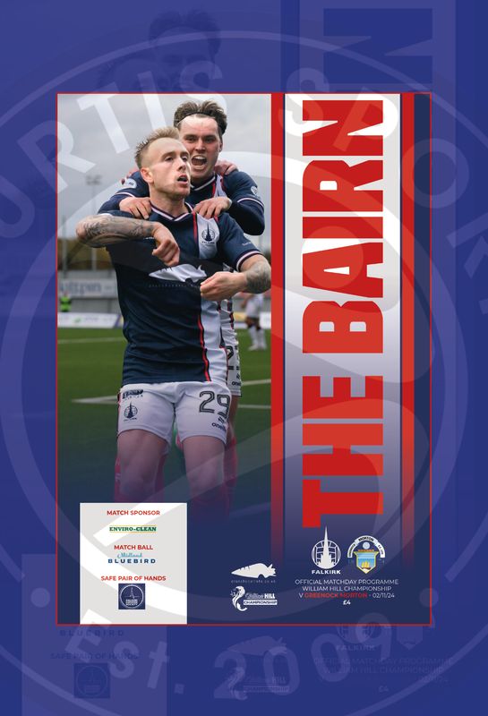 Falkirk v Greenock Morton - 02/11/24
