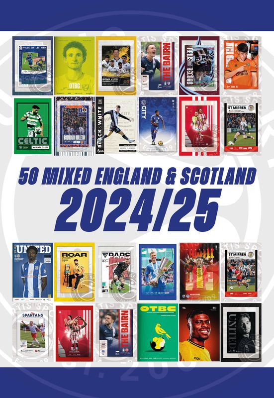 2024/25 English/Scottish Football Bundle (x50)