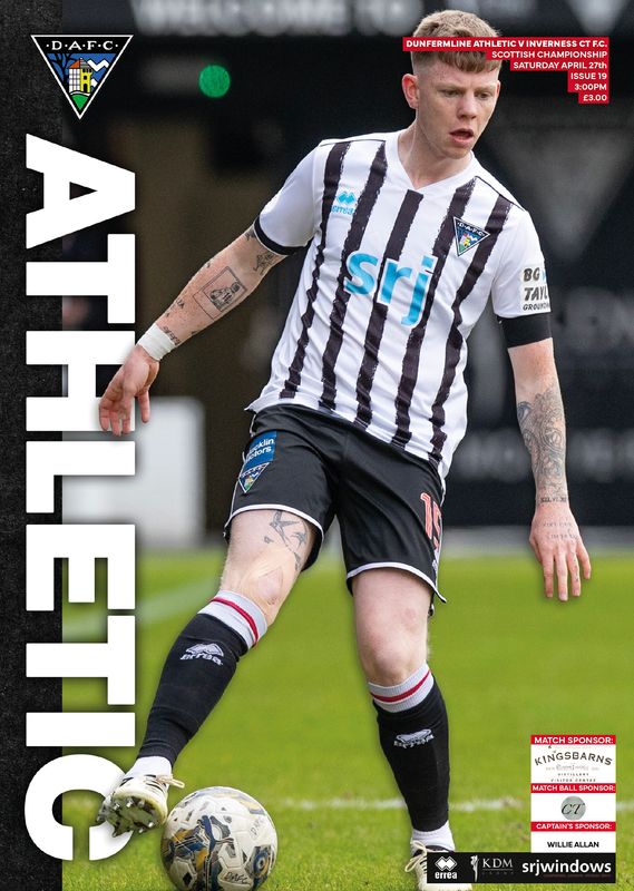 Dunfermline Athletic v Inverness CT - 27/04/24