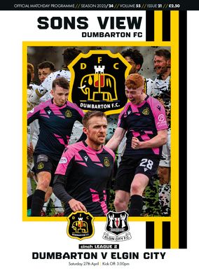 Dumbarton v Elgin City - 27/04/24