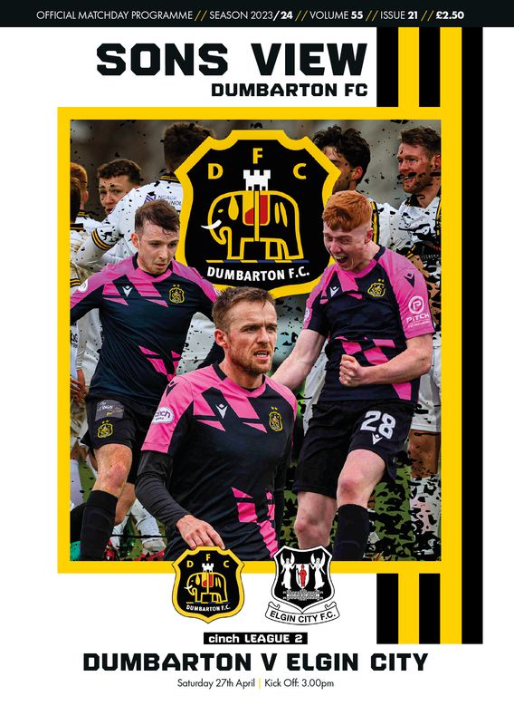 Dumbarton v Elgin City - 27/04/24