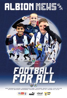 West Bromwich Albion v Huddersfield Town - 11/03/23