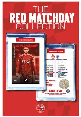 THE RED MATCHDAY COLLECTION - #23 v Rangers