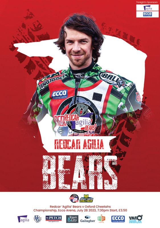 Redcar Bears v Oxford Cheetahs - 28/07/23