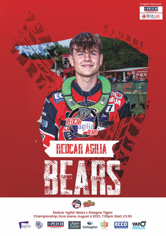 Redcar Bears v Glasgow Tigers - 04/08/23