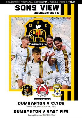 Dumbarton v Clyde / East Fife - 2-IN-1