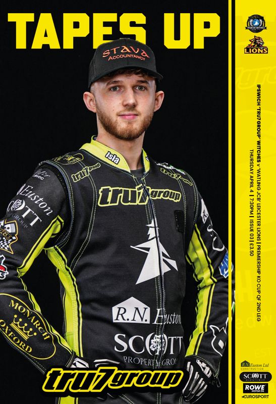 Ipswich Witches v Leicester Lions - 04/04/24