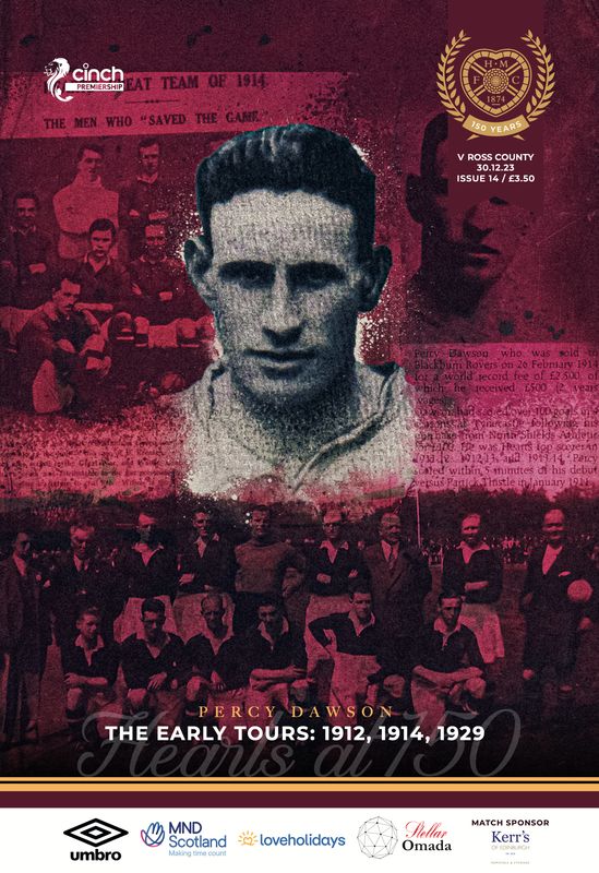 Heart of Midlothian v Ross County - 30/12/23