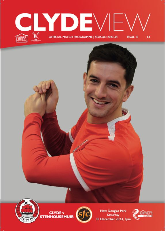 Clyde v Stenhousemuir - 30/12/23