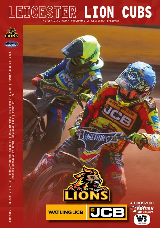 Leicester Lion Cubs v Oxford Chargers - 23/06/24