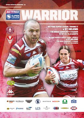 Wigan Warriors v St Helens - 12/07/24