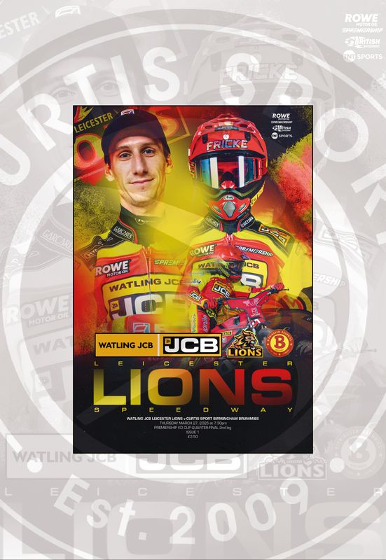 Leicester Lions v Birmingham Brummies - 27/03/25