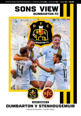 Dumbarton v Stenhousemuir - 09/12/23