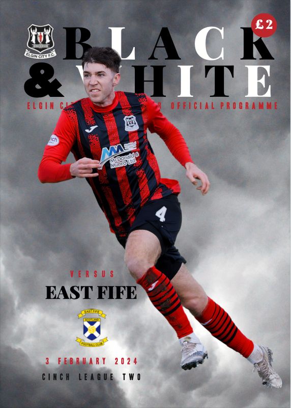 Elgin City v East Fife - 03/02/24