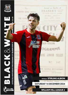Elgin City v Stirling Albion - 14/12/24