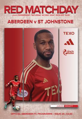 Aberdeen v St Johnstone - 04/05/24