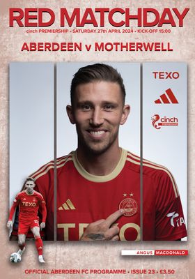 Aberdeen v Motherwell - 27/04/24