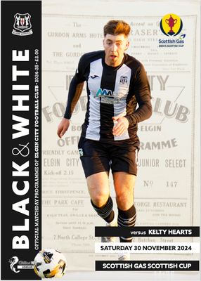 Elgin City v Kelty Hearts - 30/11/24