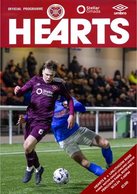 Hearts B v Linlithgow Rose - 10/12/24