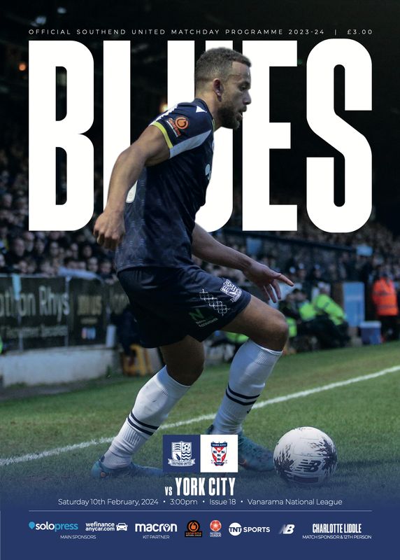 Southend United v York City - 10/02/24