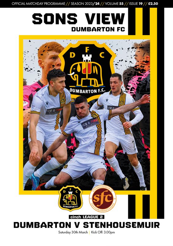 Dumbarton v Stenhousemuir - 30/03/24