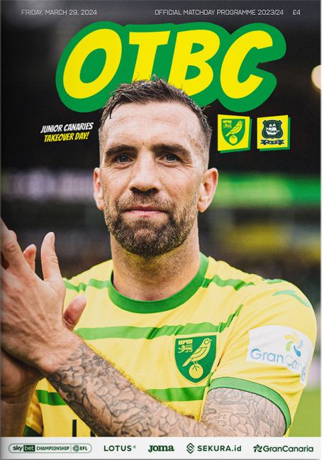 Norwich City v Plymouth Argyle - 29/03/24