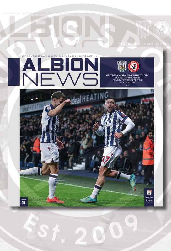 West Bromwich Albion v Bristol City - 22/12/24