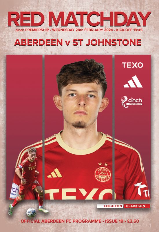 Aberdeen v St Johnstone - 28/02/24
