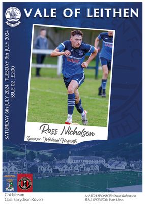 Vale of Leithen v Coldstream / Gala Fairydean Rovers 2-IN-1 Vale of Leithen v Coldstream / Gala Fairydean Rovers 2-IN-1