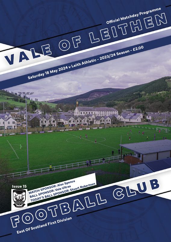 Vale of Leithen v Leith Athletic - 18/05/24