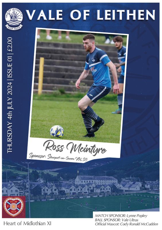 Vale of Leithen v Heart of Midlothian XI - 04/07/24