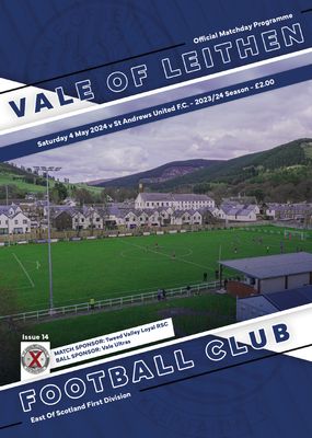 Vale of Leithen v St Andrews United - 04/05/24 Vale of Leithen v St Andrews United - 04/05/24